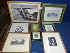 A quantity of Prints to include one of eight prints titled The Cantilever Glydor Fach by Martin