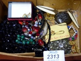 A small quantity of jewellery including pair of 10k Mexico earrings, 925 silver necklace,