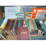 A box of books to include Ladybird books, British Cenozoic Fossils, Biggles Pioneer Air Fighter,