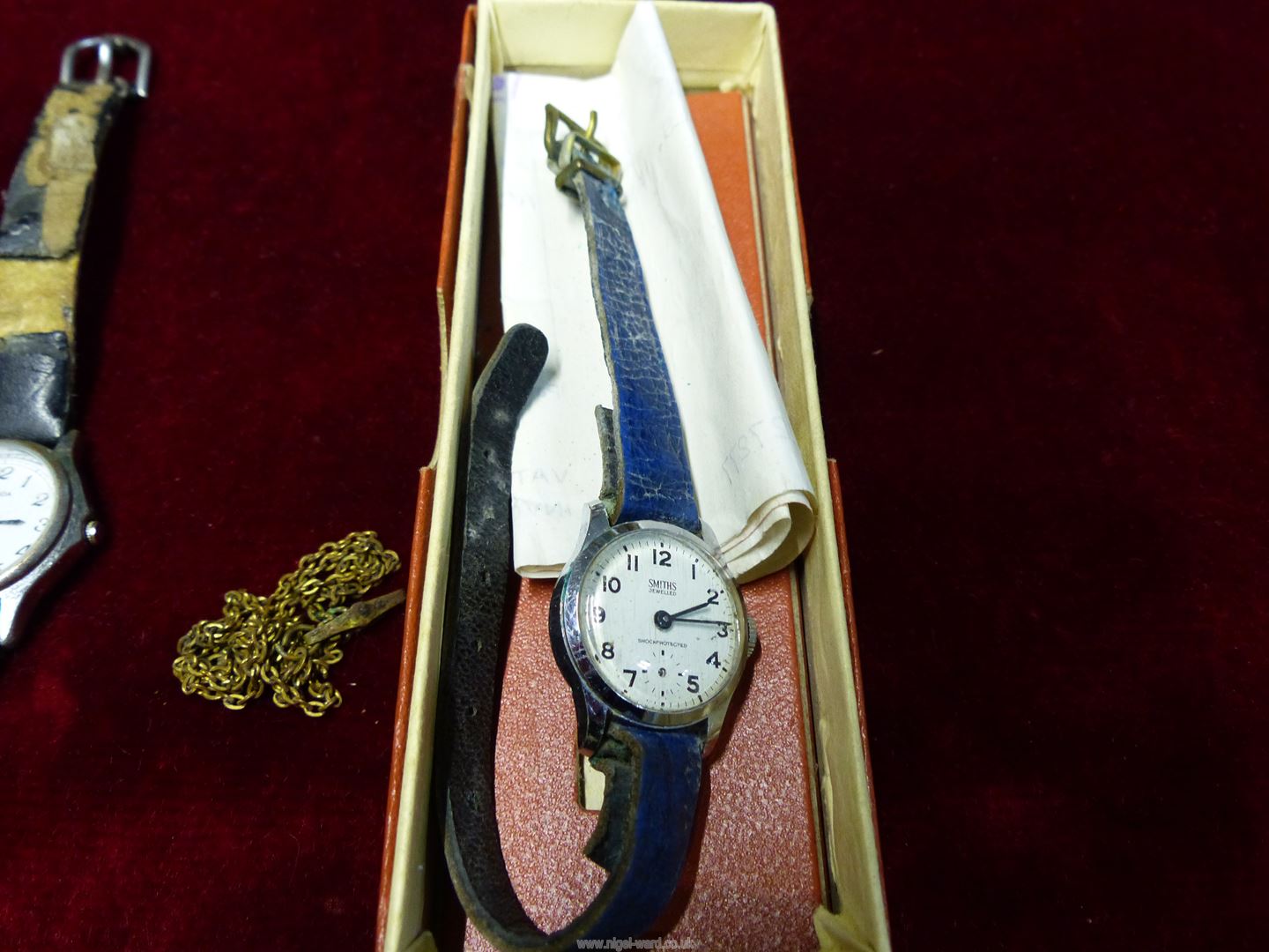 A Smiths lady's watch, Sekonda lady's watch and lady's silver pocket watch engraved to the back, - Image 3 of 4