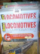 A quantity of Modern Locomotives illustrated magazines.