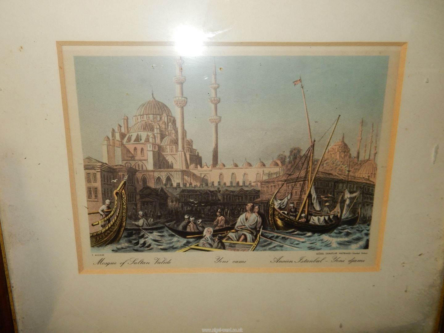 A quantity of prints including 'Istanbul Ve Sarayburnu', The Mosque of Sultan Valide, - Image 11 of 15