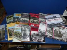 A quantity of railway books to include Great Western Steam on Shed,