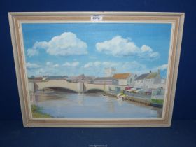 A Charles Sims Oil painting of Wareham.