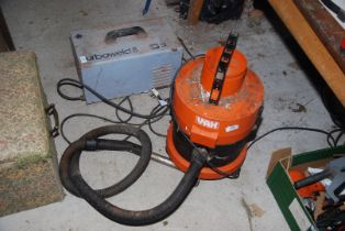 A 'VAX' vacuum, A S.I.P arc welder Turbo weld 8 model.
