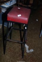 Bar stool.