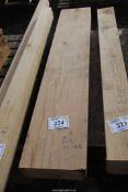 One length of Oak - 11½" x 4½" x 64½ long.