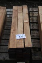 Thirty lengths of Treated Softwood - 3" x ¾".