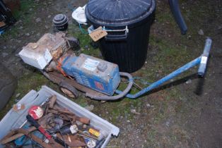 A 'Godfrey's power plus Generator with 'Briggs & Stratton' engine (working at time of lotting).