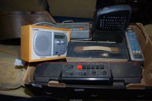 Roberts radios, 'Morphy Richards' radio and others.