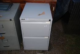 A 'Bisley' two-drawer filing Cabinet (no key).