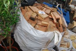 A bag of Cedar Softwood Off-cuts.