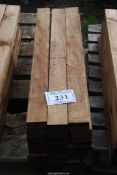 Thirty lengths of Treated Softwood 3" x ¾".