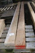 Four lengths of Softwood Timber - 16' long x 4 , 1@ 119" long x 8" x 2".