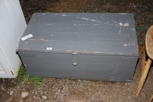 A Grey Carpenters Toolbox.