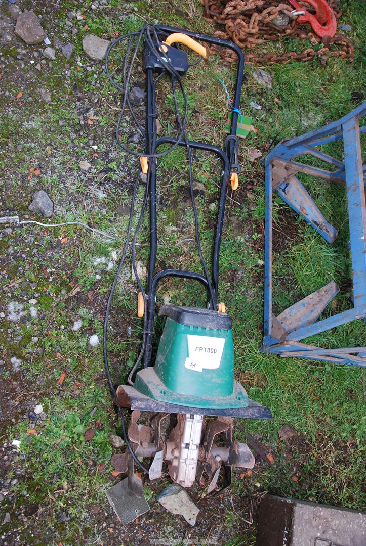 Electric Rotavator FPT 800 model.