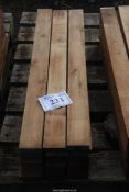 Thirty lengths of Treated Softwood - 3" x ¾".