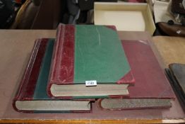 Three large 'Cattle Market' record books dating from 1954 - 1964 including;