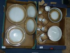 A quantity of Denby "Seville" dinner and teaware.