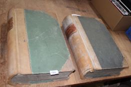 Two large 'Cattle Market' record books dating from 1926 - 1929 and 1929 - 1932 to include sales at