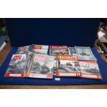 A quantity of 1940/50's Railway magazine including "Railways - The Pictorial Railway magazine" and