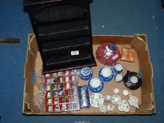 A quantity of miscellaneous china including a Shelley 'Violette' jug,