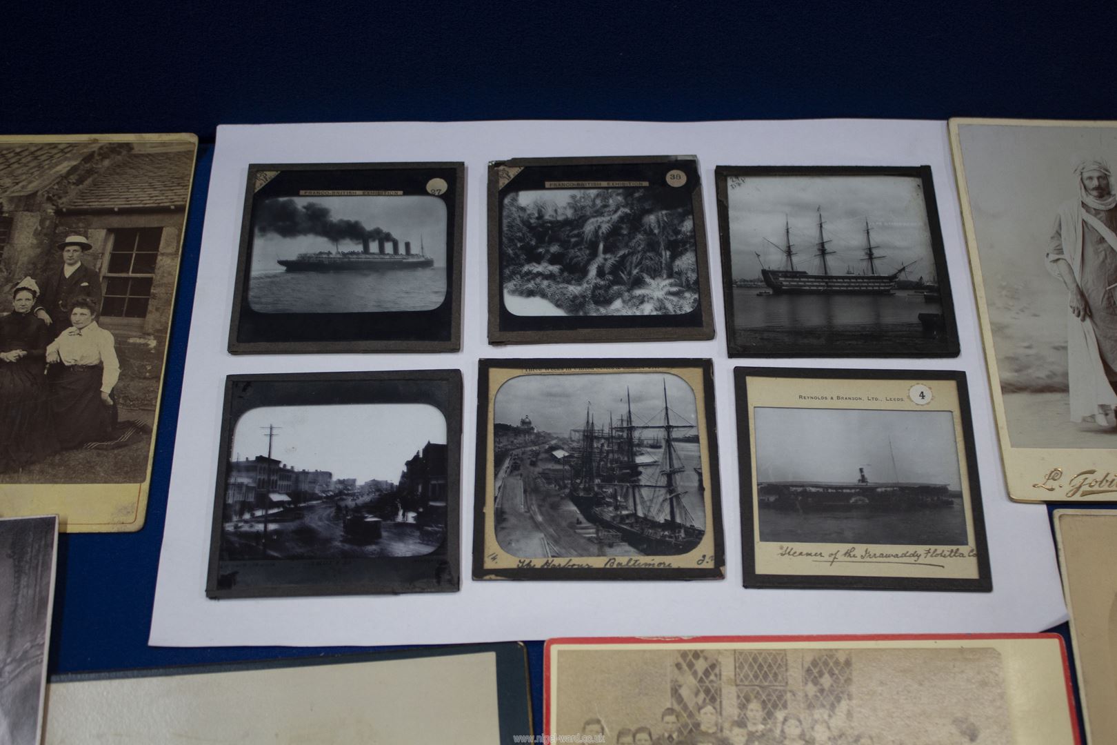 Three Australian cabinet Photographs by Matthew and Poul Poulsen of Brisbane, - Image 2 of 2