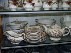 A good quantity of Washington 'Indian Tree' dinner ware including dinner, breakfast and side plates,