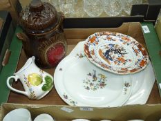 A quantity of china including Royal Cauldon octagonal display plates, Mason's plate,