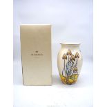 A Masons 'Art Nouveau' pattern vase, boxed, 10 1/4" tall.