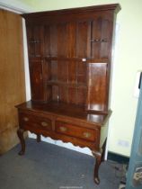 A dark Oak Dresser,