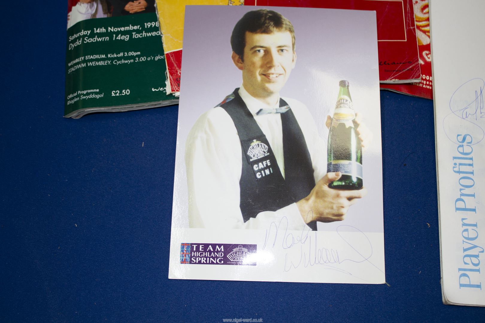 A small quantity of sporting memorabilia including Welsh Rugby programmes, - Image 2 of 2