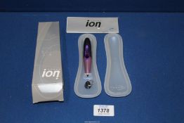 A Cross Ion pen, cased and boxed.