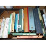 A quantity of books including Herefordshire from the Air, The Barry John Story, First Aid Manual,