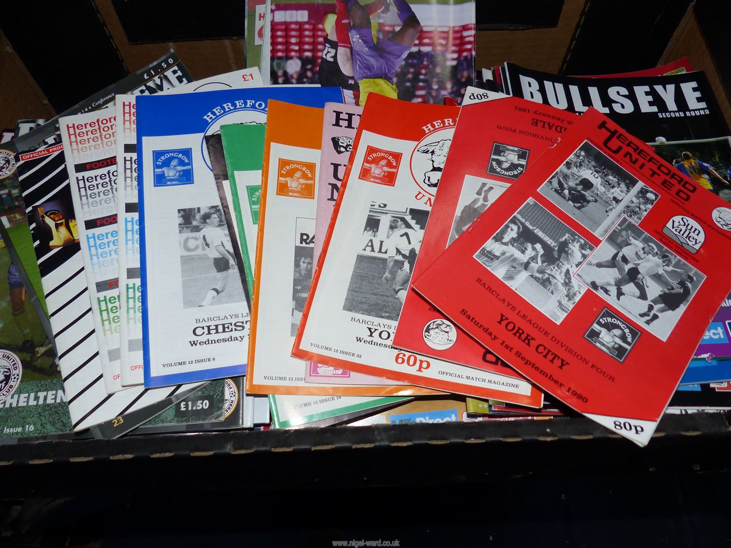 A large quantity of Hereford United football programmes. - Image 4 of 4