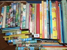 A quantity of children's books including Blue Peter Annual, Lorna Doone, Kidnapped, etc.