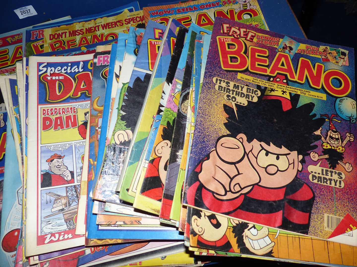 A bag of Beano comics. - Image 4 of 4