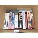 A quantity of war books etc.