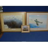 Three Aviation Prints to include; 'Vulcan Thunder' by Tony Woollett,