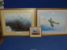 Three Aviation Prints to include; 'Vulcan Thunder' by Tony Woollett,