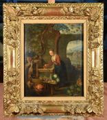 A finely detailed 17 th Century Oil Painting on Oak panel,