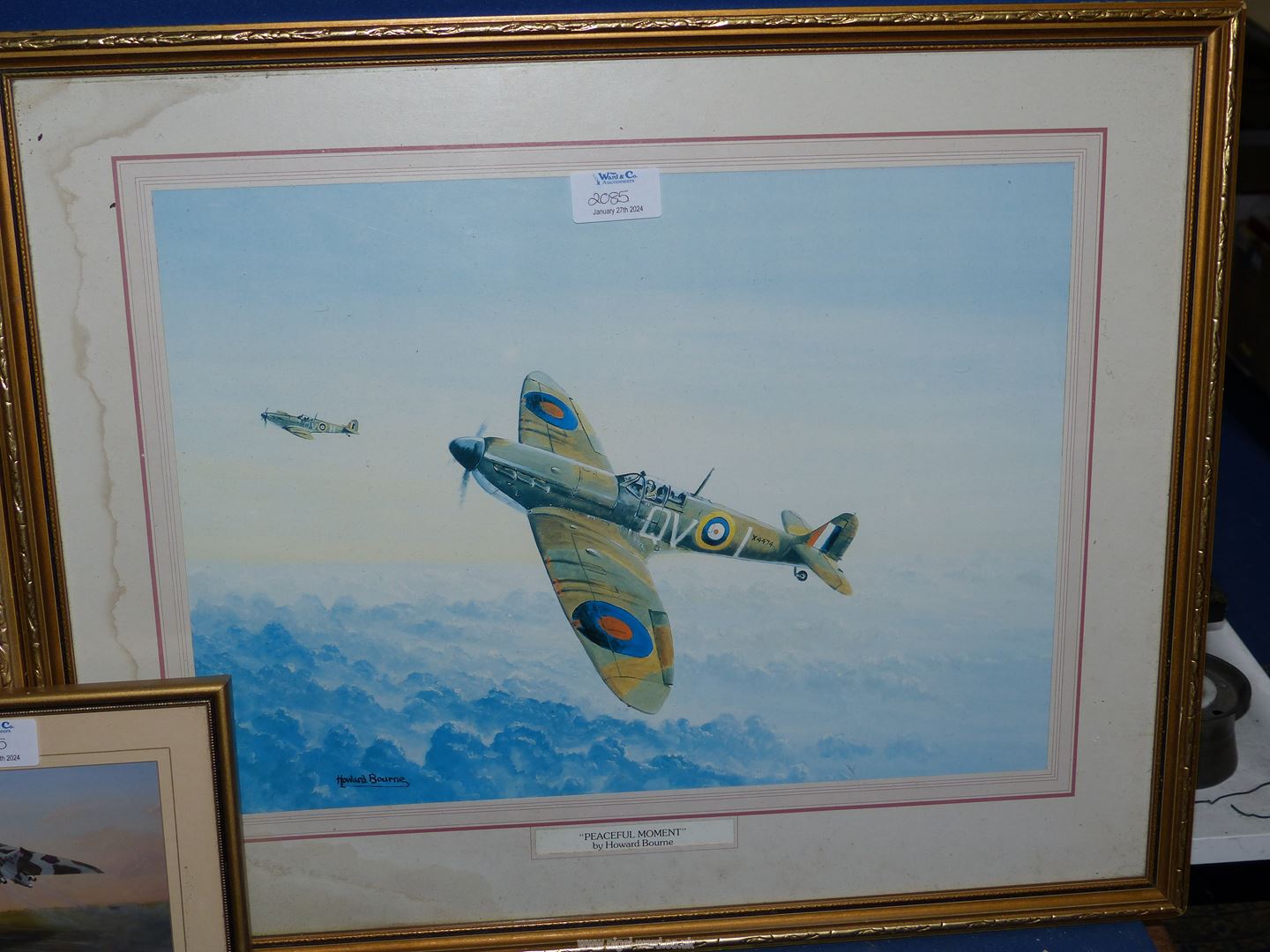 Three Aviation Prints to include; 'Vulcan Thunder' by Tony Woollett, - Image 3 of 4