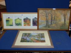 A quantity of Prints to include; 'The Beech Glade',