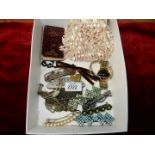 Miscellaneous items to include; hair clips, bangles, a signet ring, gent's Seiko watch,