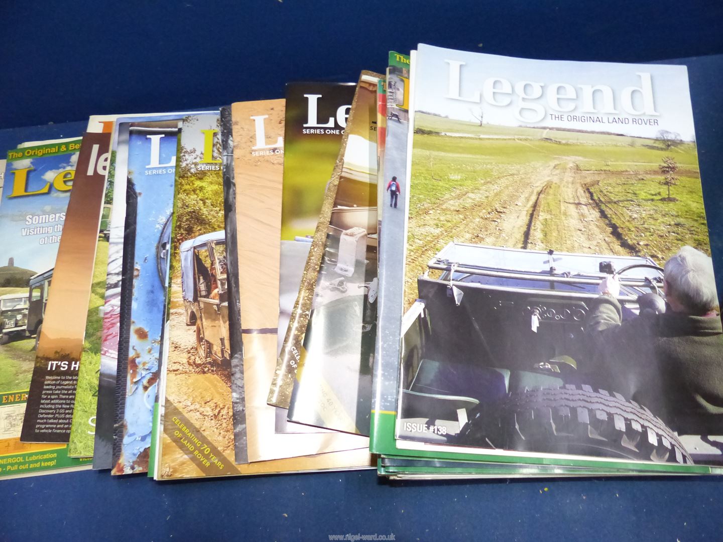 A large quantity of Legend Magazines Series One Land Rover Club. - Image 2 of 2