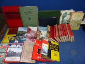 A quantity of Ward Lock Tourist Guides, A Batsford Cotswold Country,