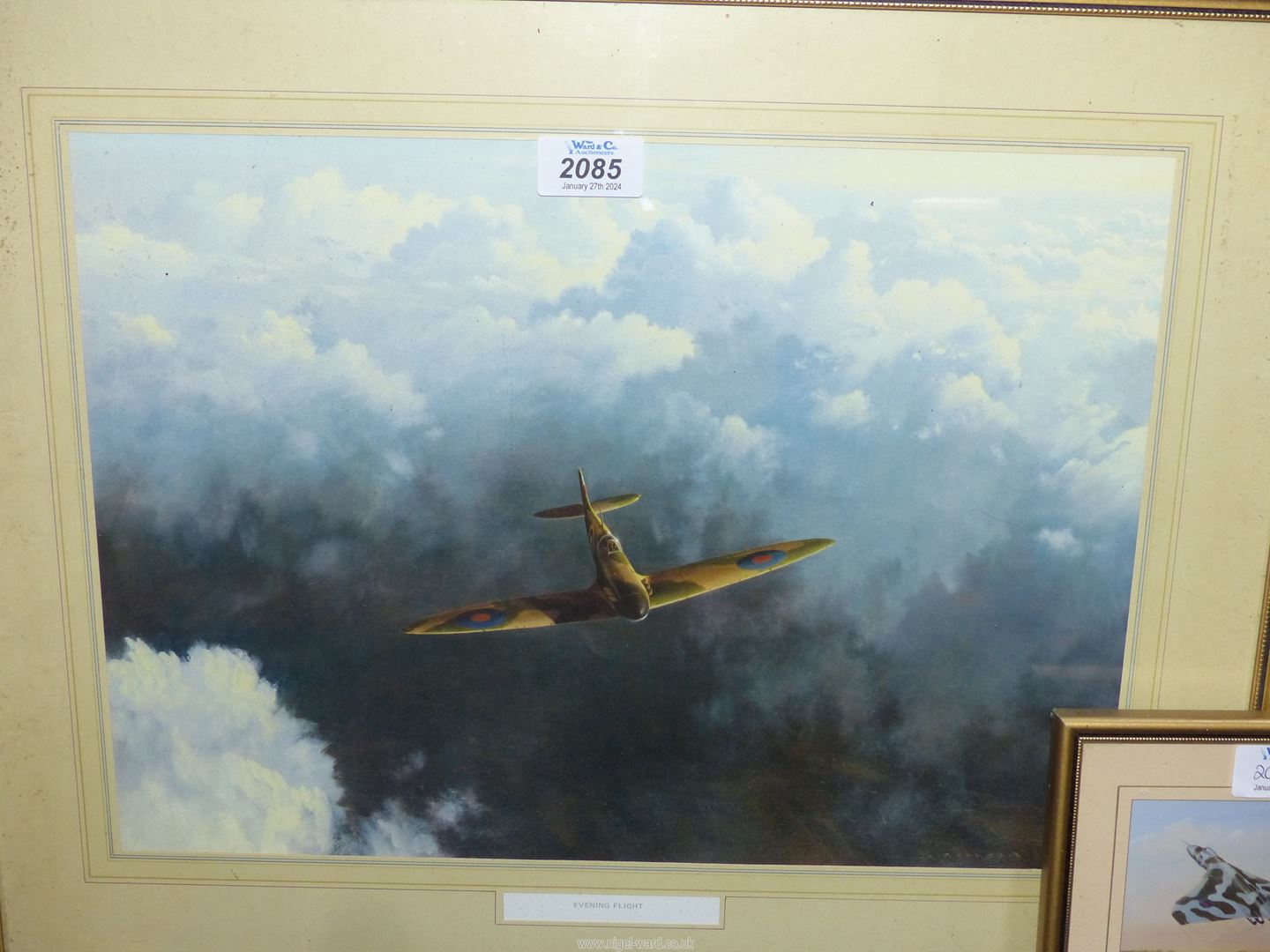 Three Aviation Prints to include; 'Vulcan Thunder' by Tony Woollett, - Image 4 of 4