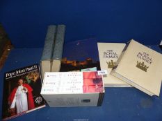 A small quantity of books to include The Royal Family, Atlas of Royal Britain,