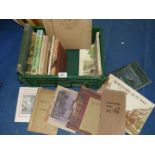 A quantity of books on The Wye Valley Illustrated, The Cotswolds, Gloucestershire, etc.