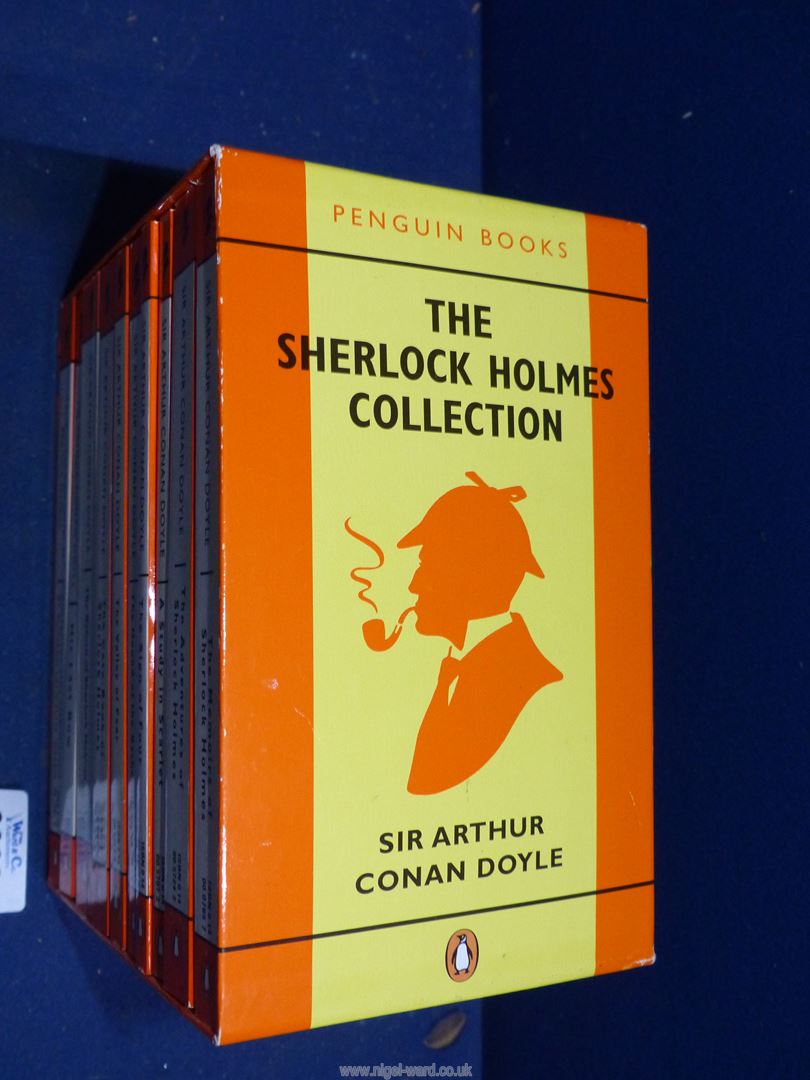 A boxed set of Penguin books by Sir Arthur Conan Doyle 'The Sherlock Holmes Collection'. - Image 3 of 3